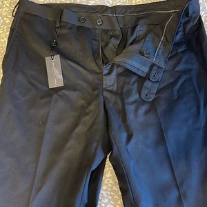 Mens Black John Varvatos 36 dress slacks